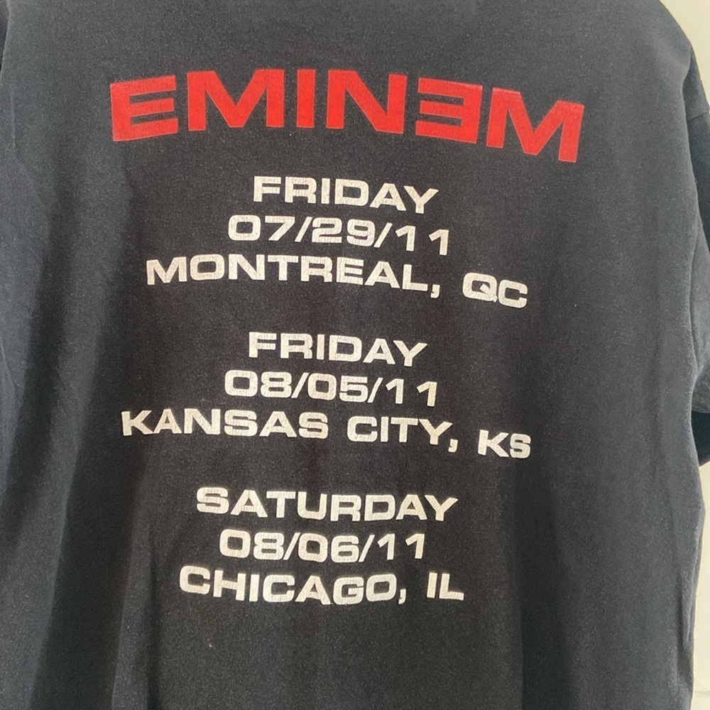 Eminem band tee. Concert dates 2011. Good used condition​​​​ - Picture 4 of 8